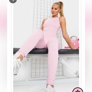 Jumpsuit pink